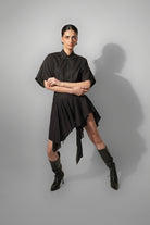Cotton Asymmetric Frill Skirt - CiceroniSkirtPriyanca Khanna