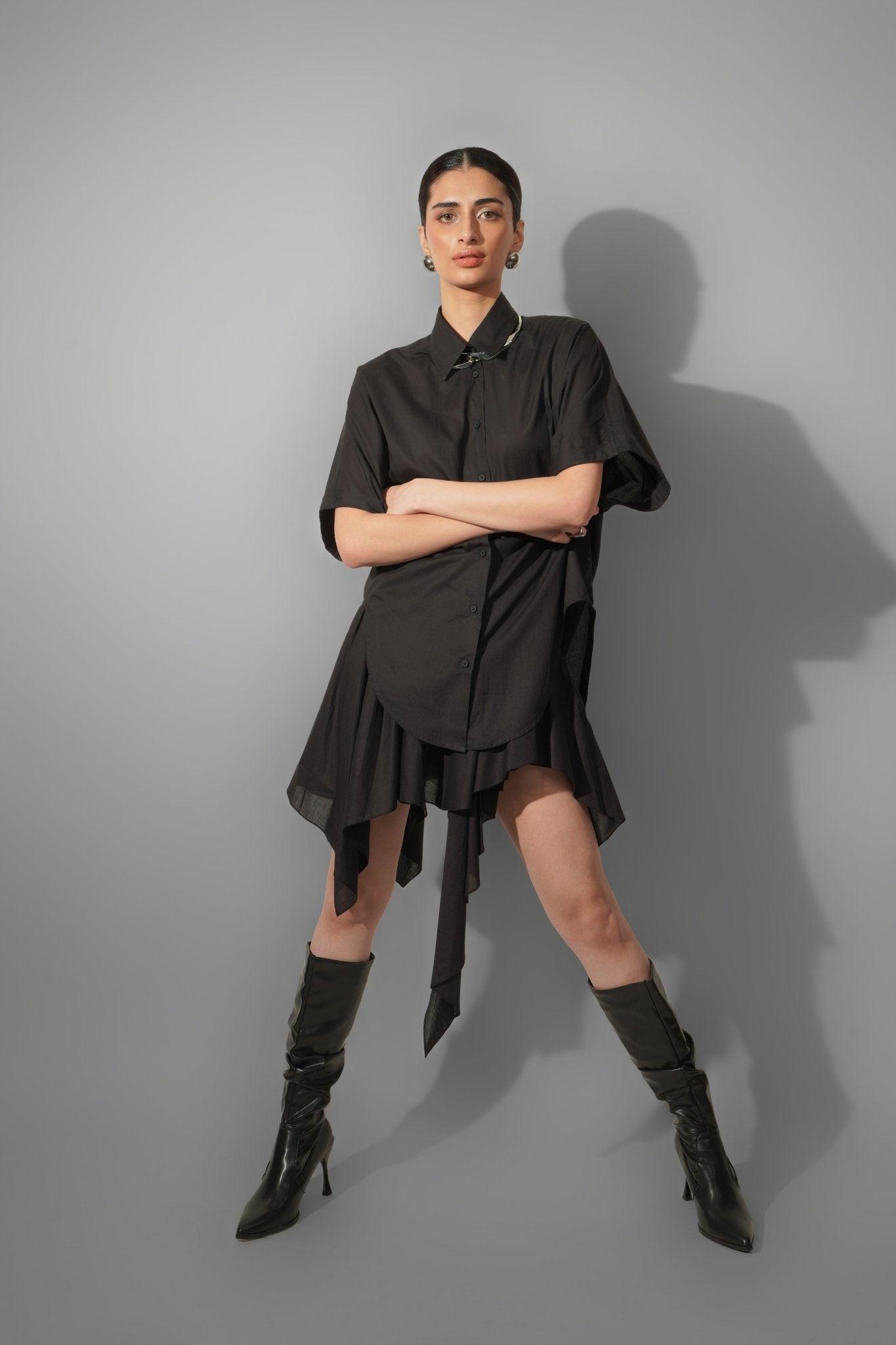 Cottton Oversized Shirt - CiceroniShirtPriyanca Khanna