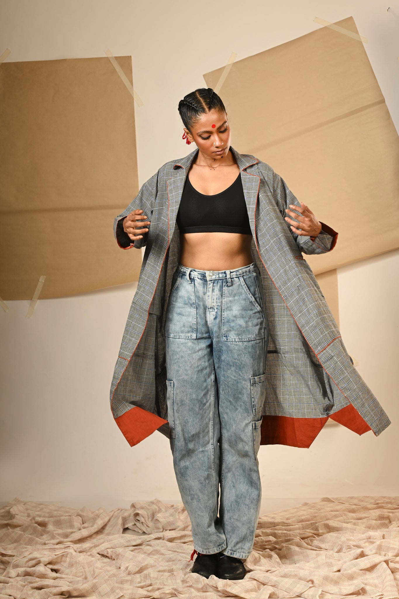 Cowl Jacket - CiceroniJacketsPrathaa