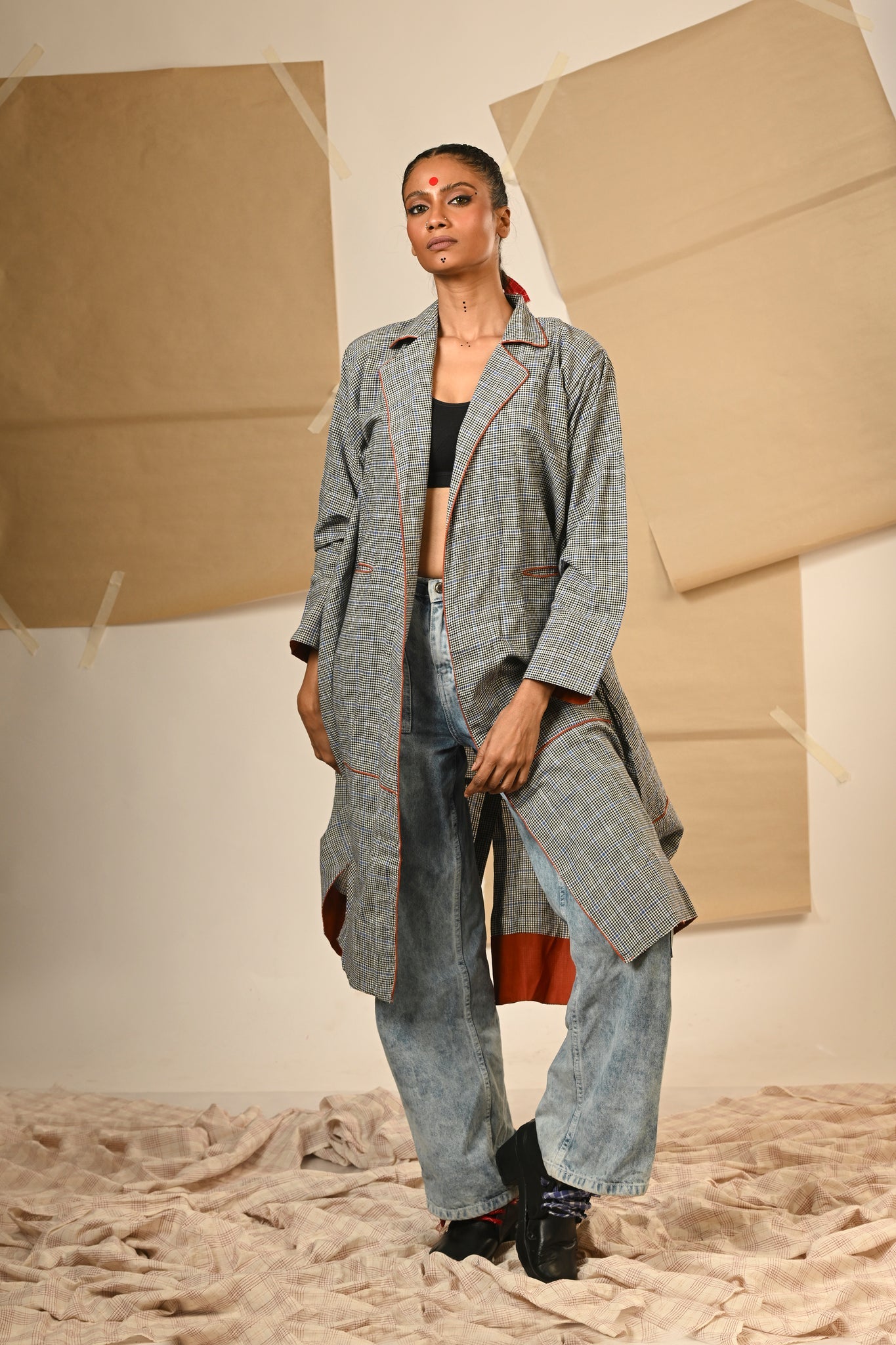 Cowl Jacket - CiceroniJacketsPrathaa