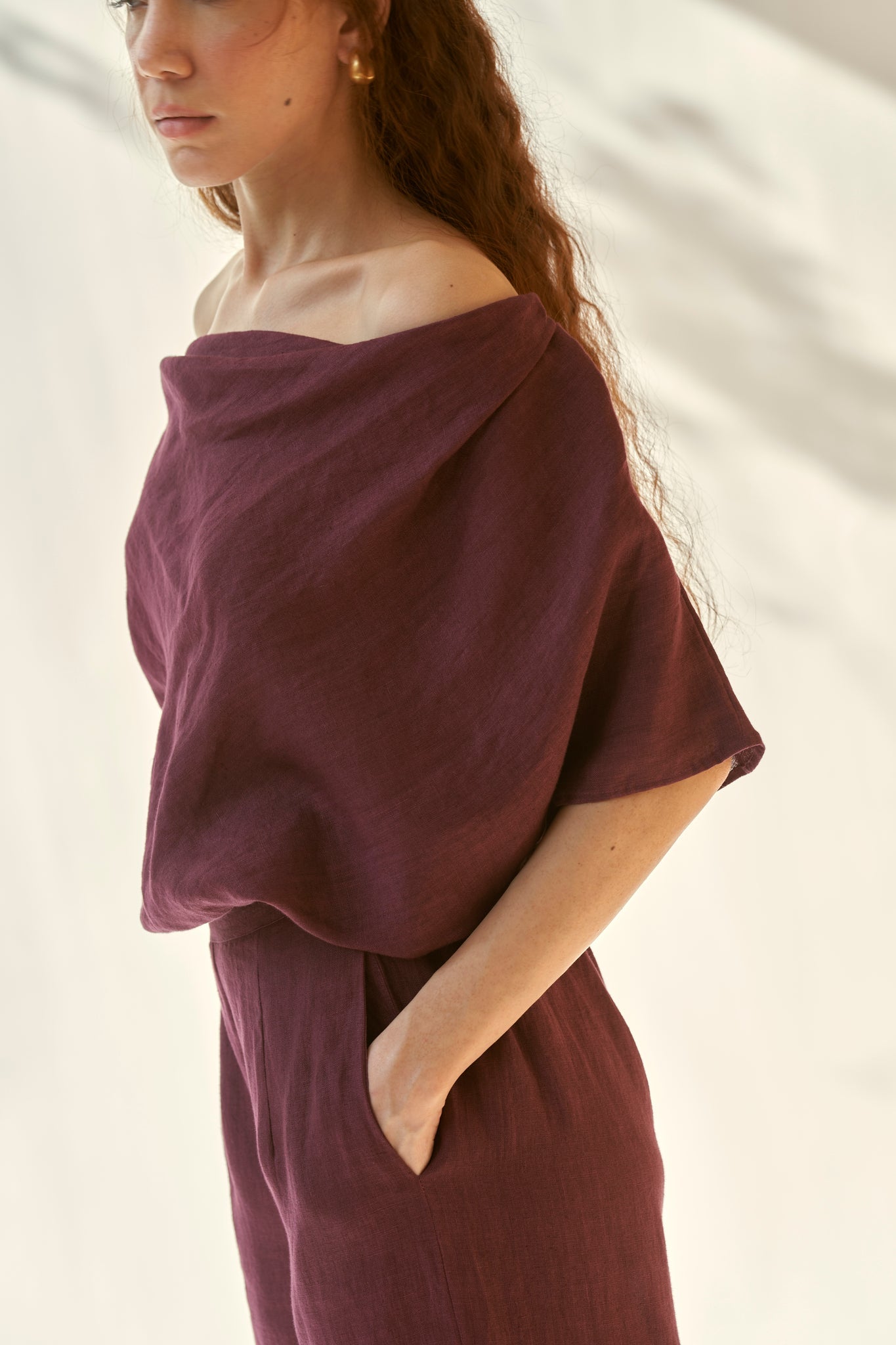 Cowl Set - CiceroniCo - ord SetPaeony