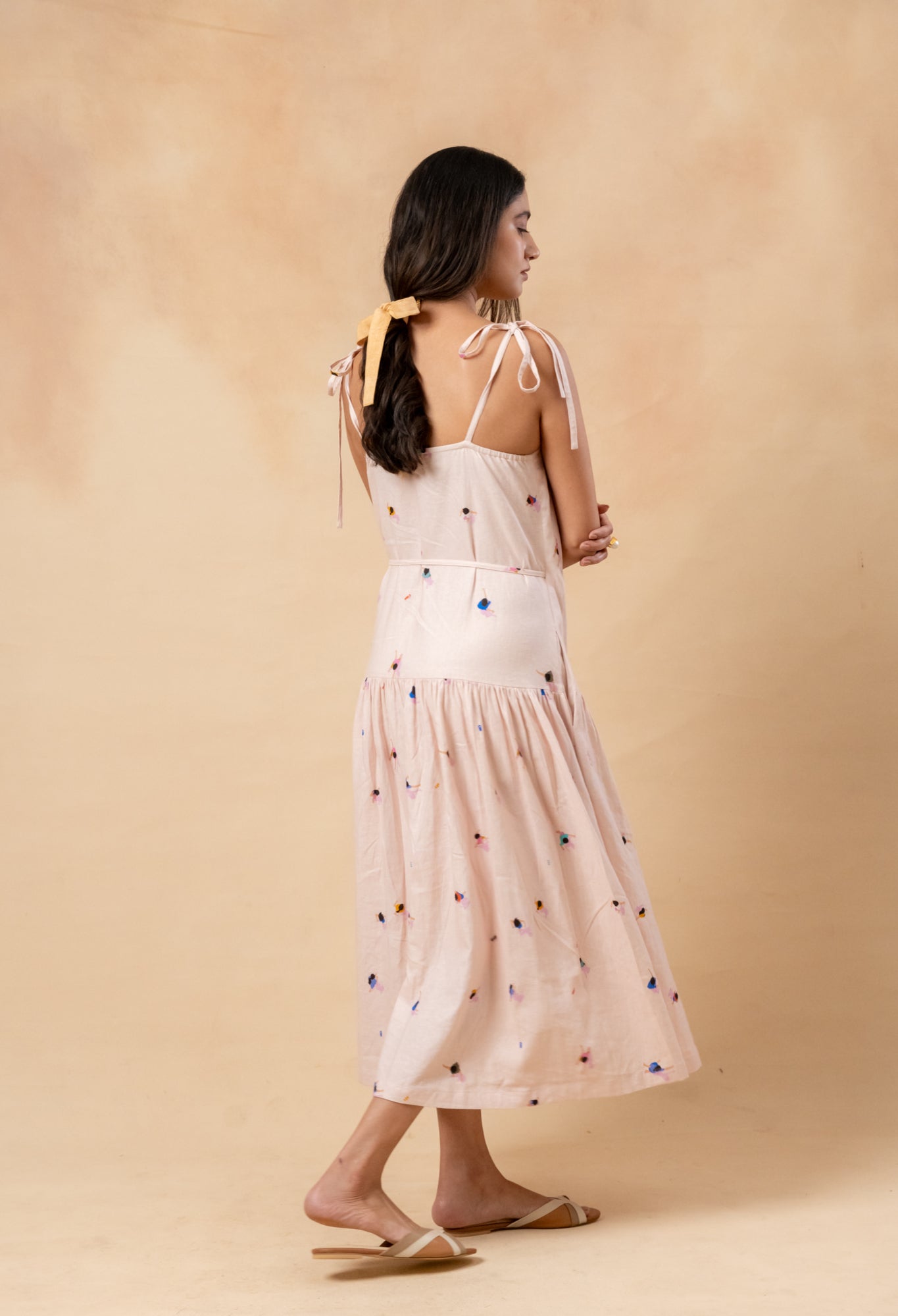 Crayon Wrap Dress - CiceroniDressesDoodlage