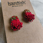 Crimson Bud Earrings - CiceroniEarringsBandish