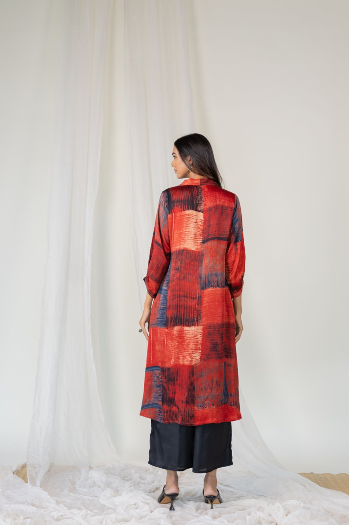 Crimson Palette Kurta - CiceroniKurta, Everyday WearMaidaan