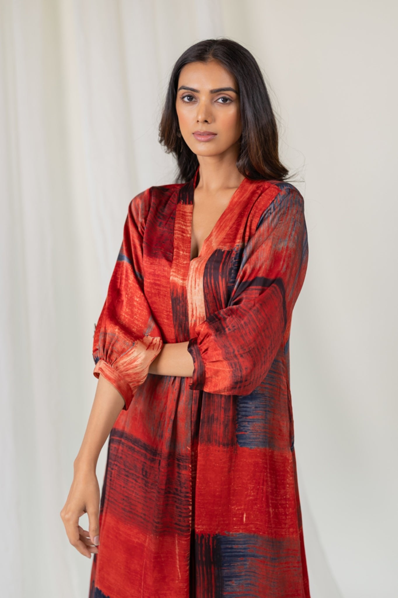 Crimson Palette Kurta - CiceroniKurta, Everyday WearMaidaan
