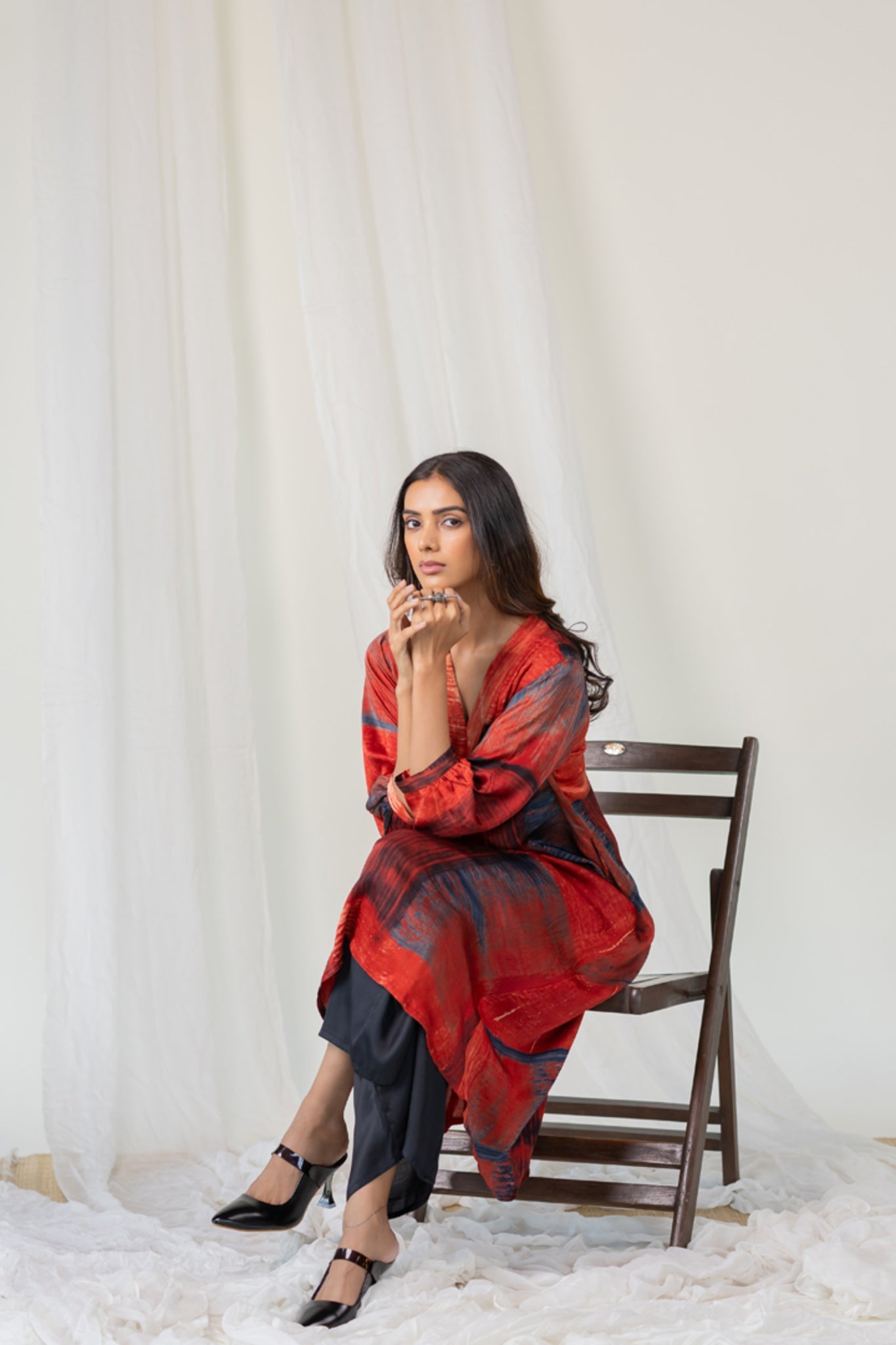 Crimson Palette Kurta - CiceroniKurta, Everyday WearMaidaan