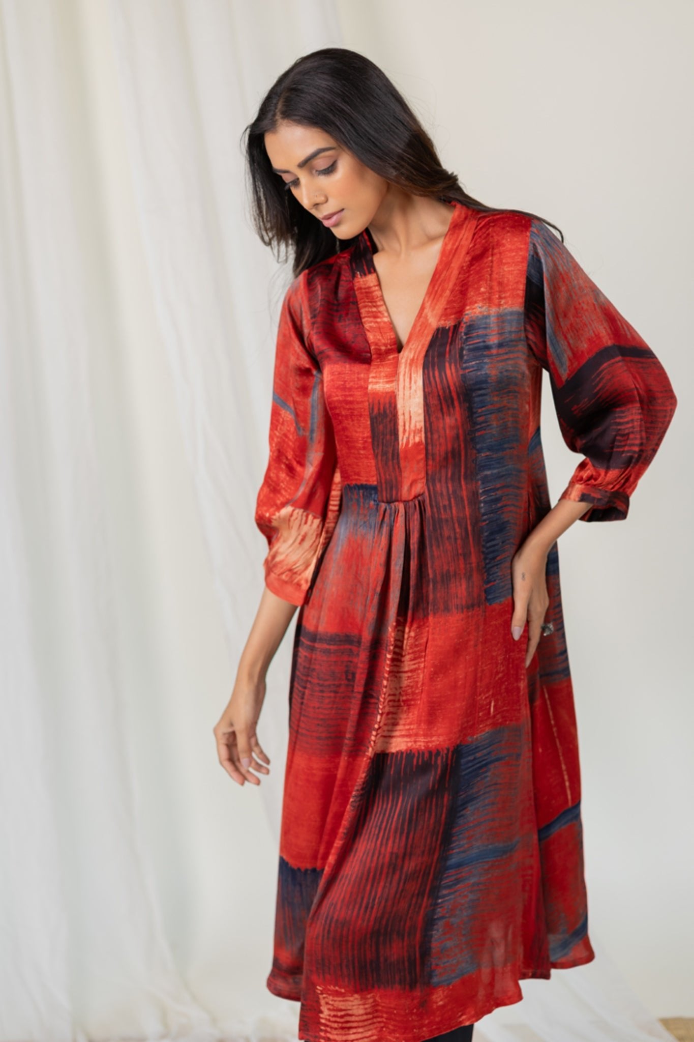 Crimson Palette Kurta - CiceroniKurta, Everyday WearMaidaan