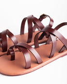 Criss Cross Strap Sandals - CiceroniSandalsSlomotion