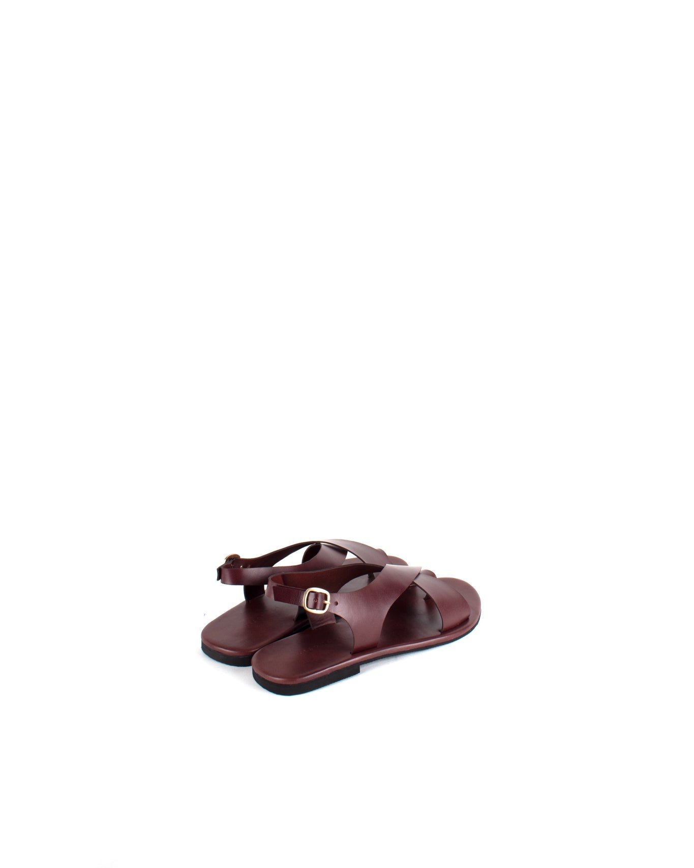 Crossover Strap Leather Men's Sandals - CiceroniSandalsSlomotion