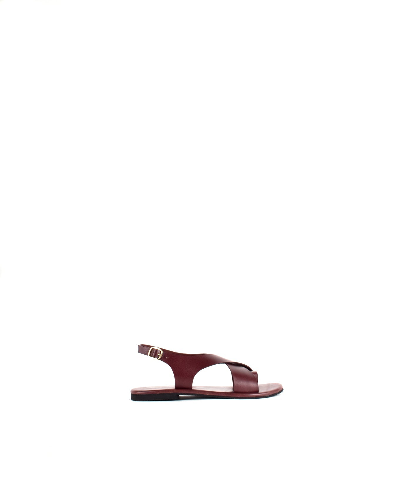 Crossover Strap Leather Men's Sandals - CiceroniSandalsSlomotion