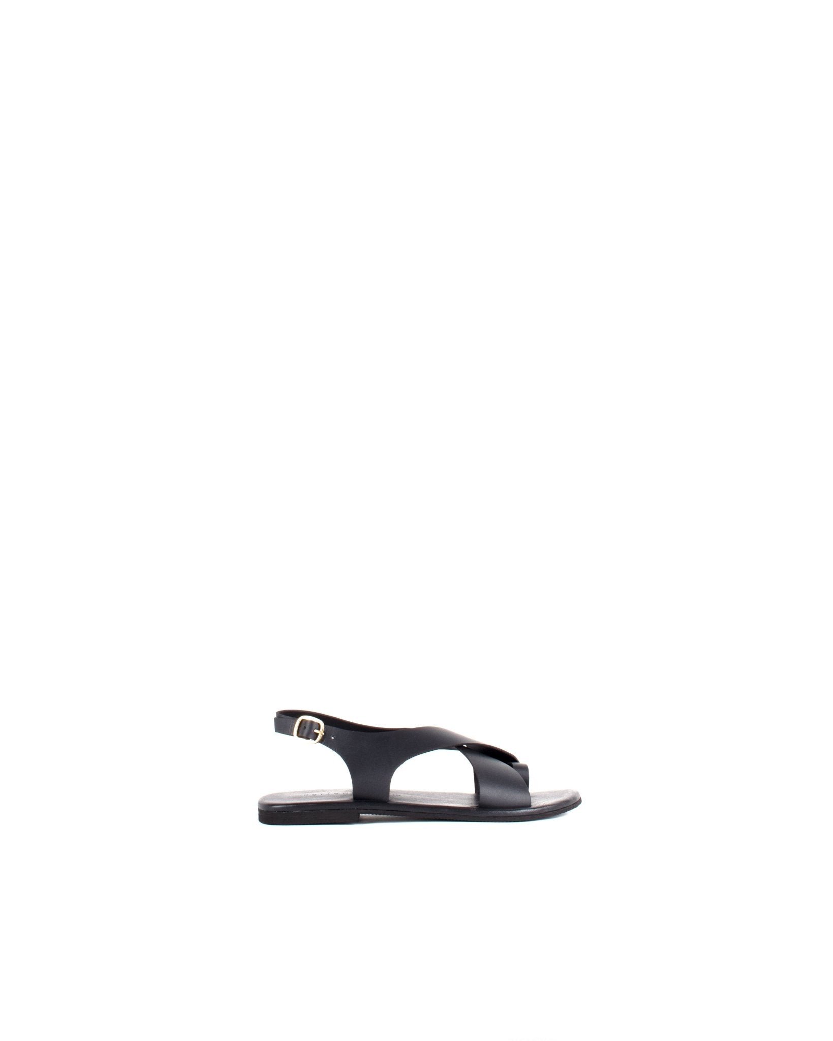 Crossover Strap Leather Women's Sandals - CiceroniSandalsSlomotion