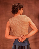 Crotchet Cropped Top - CiceroniT-ShirtAnam Husain