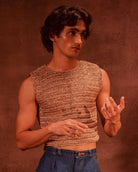 Crotchet Cropped Top - CiceroniT-ShirtAnam Husain