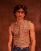 Crotchet Cropped Top - CiceroniT-ShirtAnam Husain