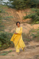 Cupcake Yellow Kurta Set with Dupatta - CiceroniKurta Set, Everyday WearMaidaan