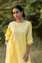 Cupcake Yellow Kurta Set with Dupatta - CiceroniKurta Set, Everyday WearMaidaan