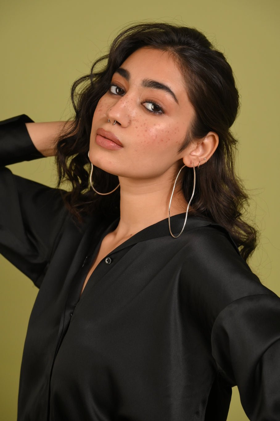 Curved Hoops - CiceroniEarringsAimra'a