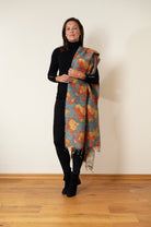 Daffodil Peace Silk Scarf - CiceroniScarfAeshaane