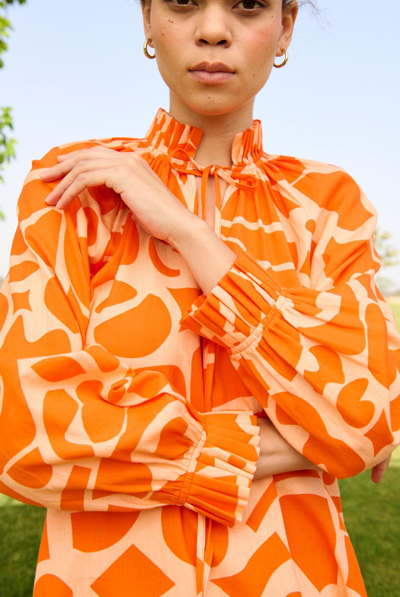 Daisy Dress - Deconstructed Orange - CiceroniDressesRAAS Life
