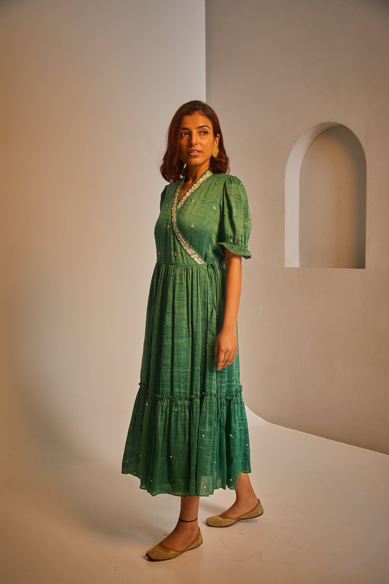 Daisy Wrap - Around Dress - CiceroniDressesAmbrosia