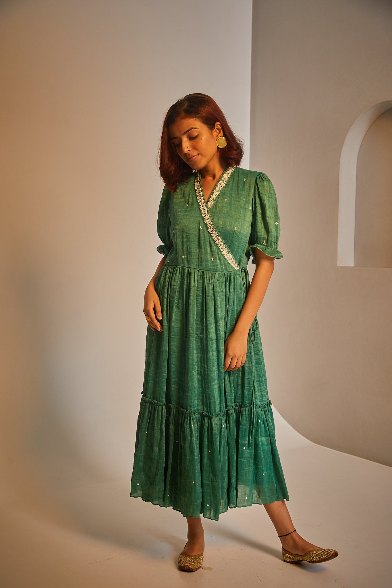 Daisy Wrap - Around Dress - CiceroniDressesAmbrosia