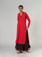 Dangi Brown Skirt - CiceroniSkirtsShades of India