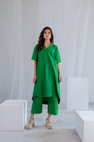 Deep Moss Kurta Set - CiceroniKurta Set, Everyday WearSilai Studio