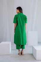Deep Moss Kurta Set - CiceroniKurta Set, Everyday WearSilai Studio