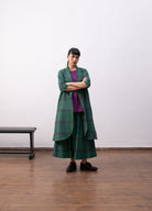 Delaunay Layered Set - Madras Checks - CiceroniSkirt SetHiranya