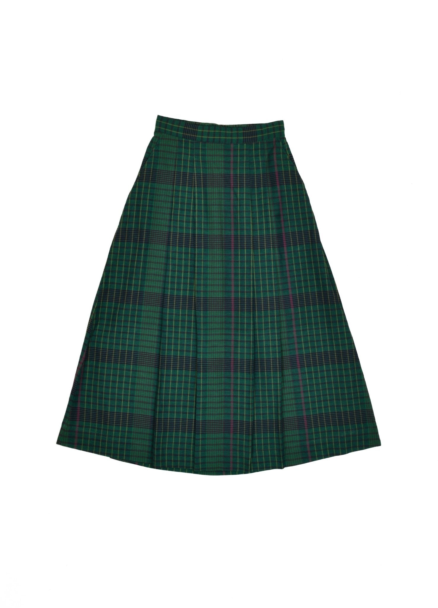 Delaunay Layered Set - Madras Checks - CiceroniSkirt SetHiranya