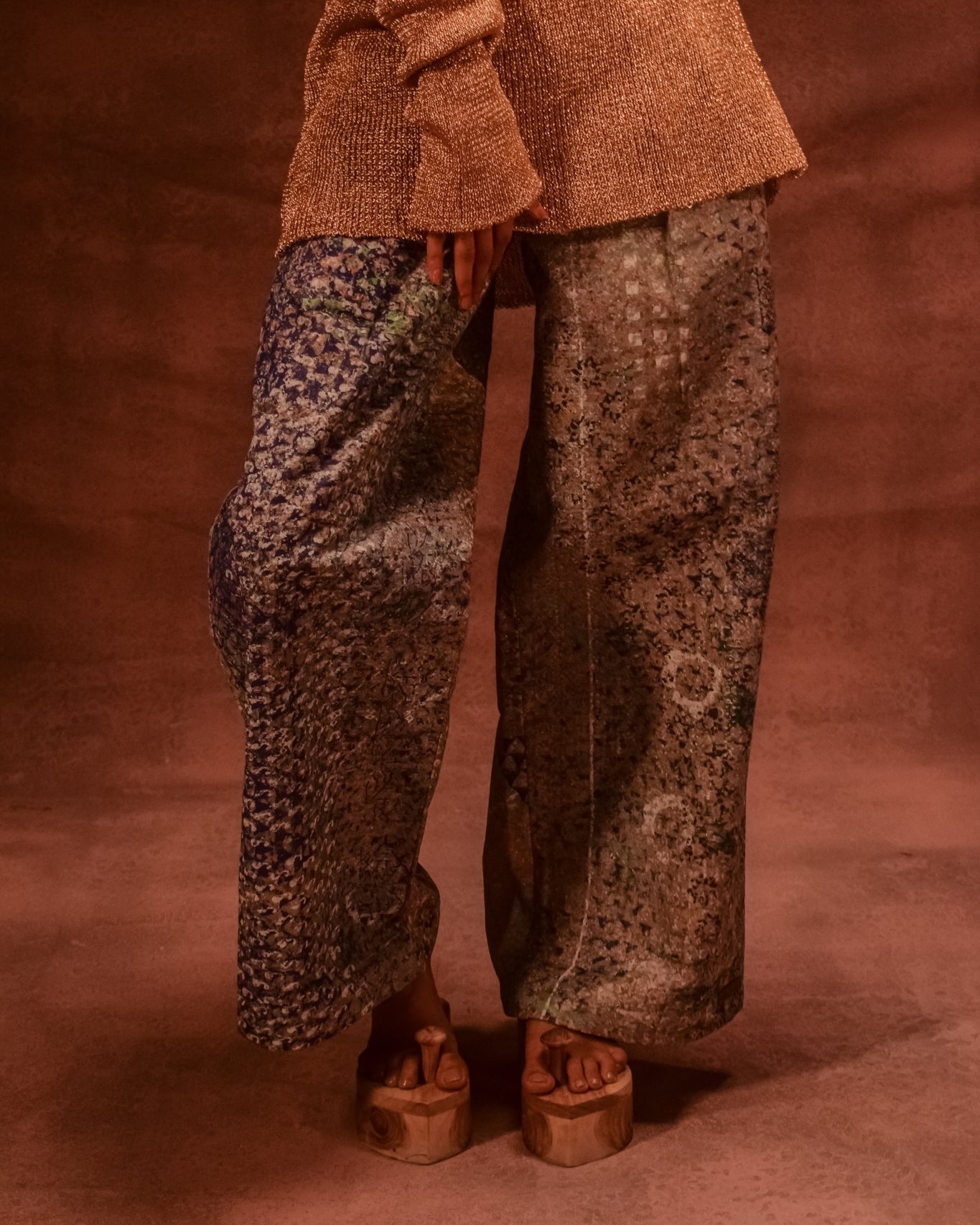 Denim Patina Pants - CiceroniPantsAnam Husain