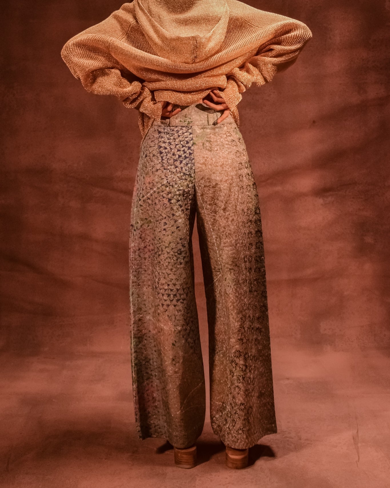 Denim Patina Pants - CiceroniPantsAnam Husain