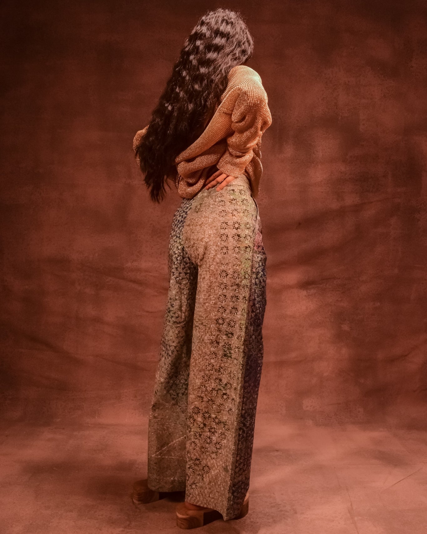 Denim Patina Pants - CiceroniPantsAnam Husain