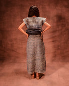 Denim Weave Square Skirt - CiceroniSkirtsAnam Husain