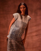 Denim Weave Square Top - CiceroniTopsAnam Husain