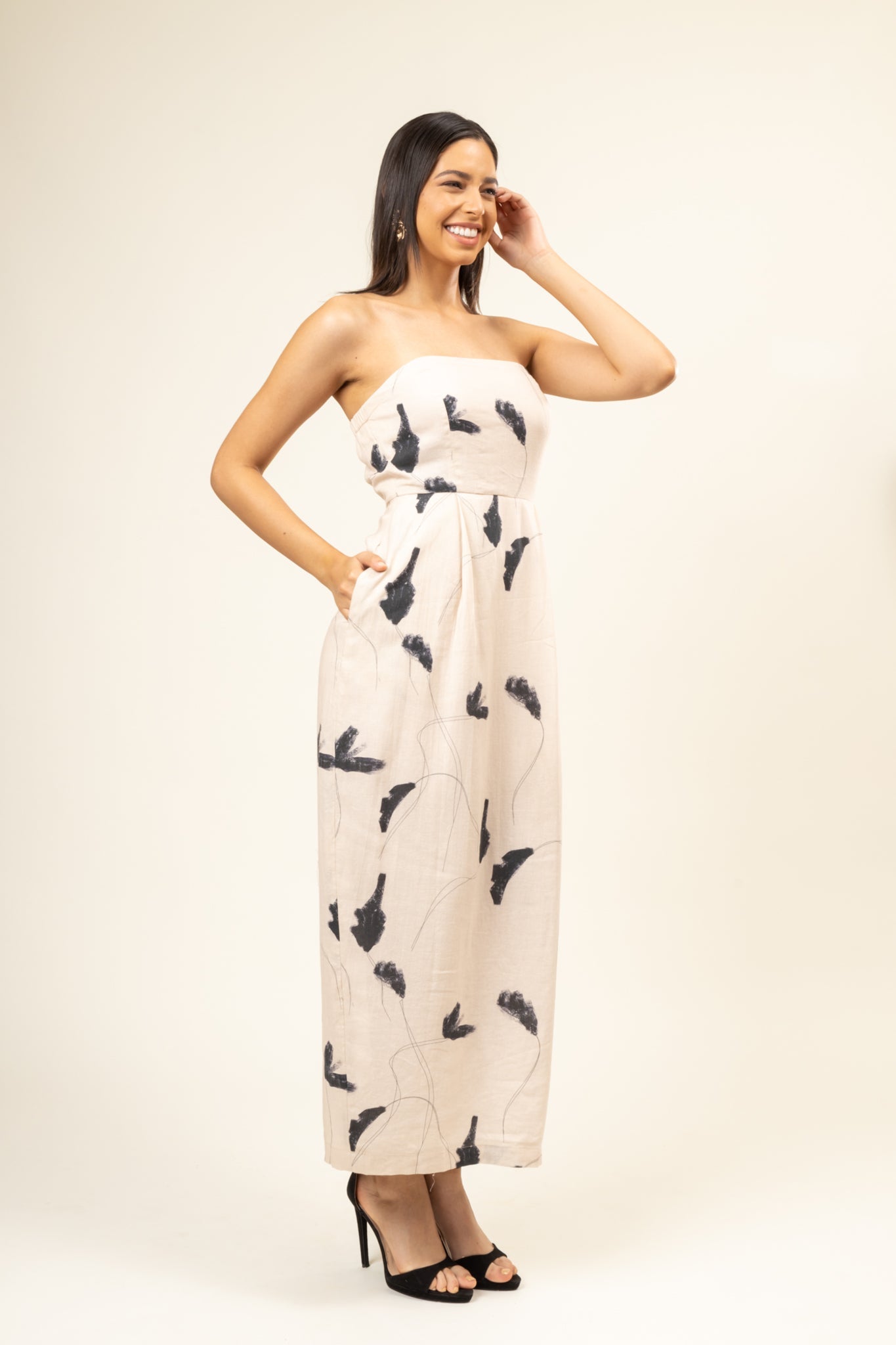 Denise Printed Dress - CiceroniDressesDoodlage