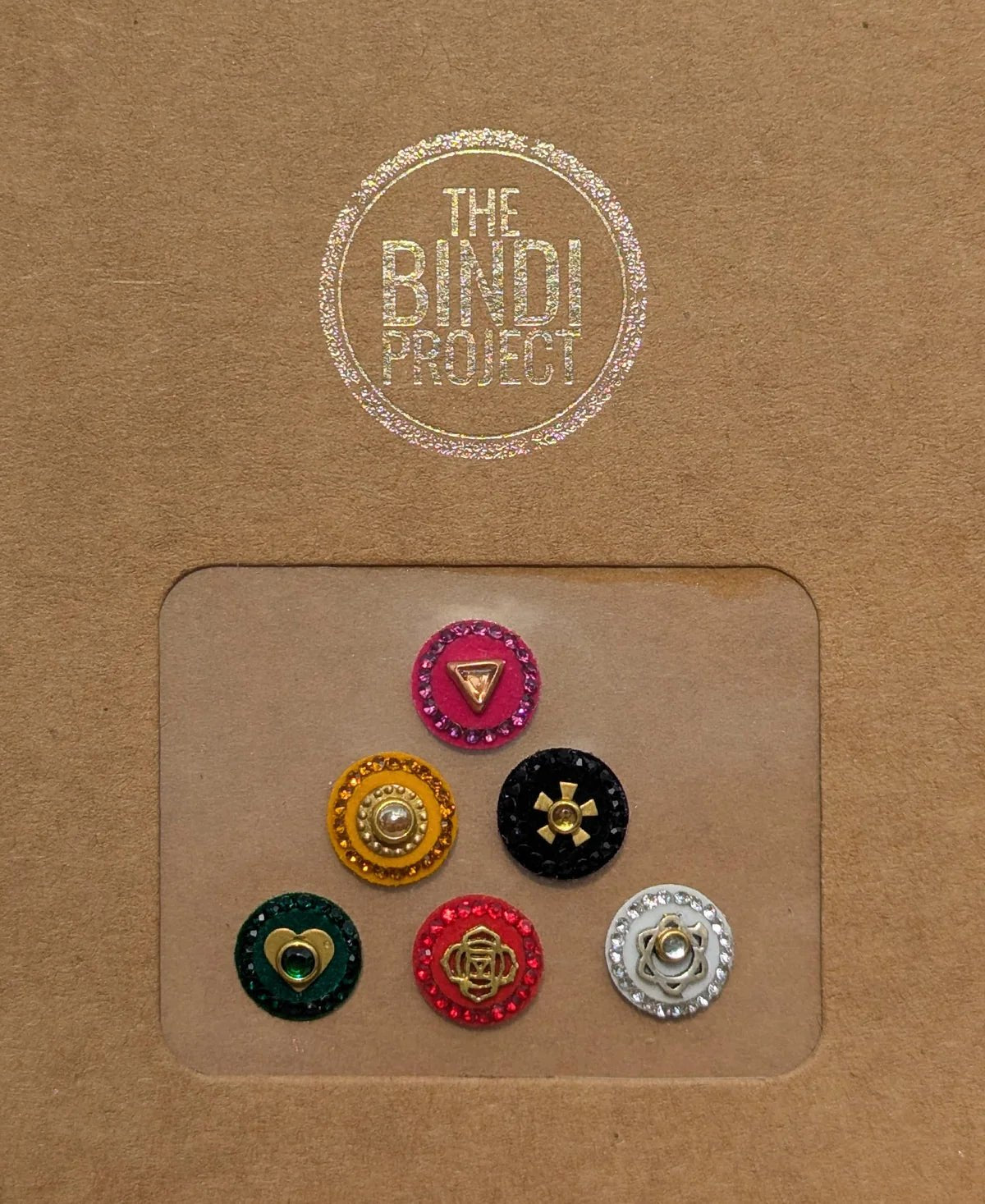 Devyani M - Jewel Halo Set - CiceroniBindiThe Bindi Project