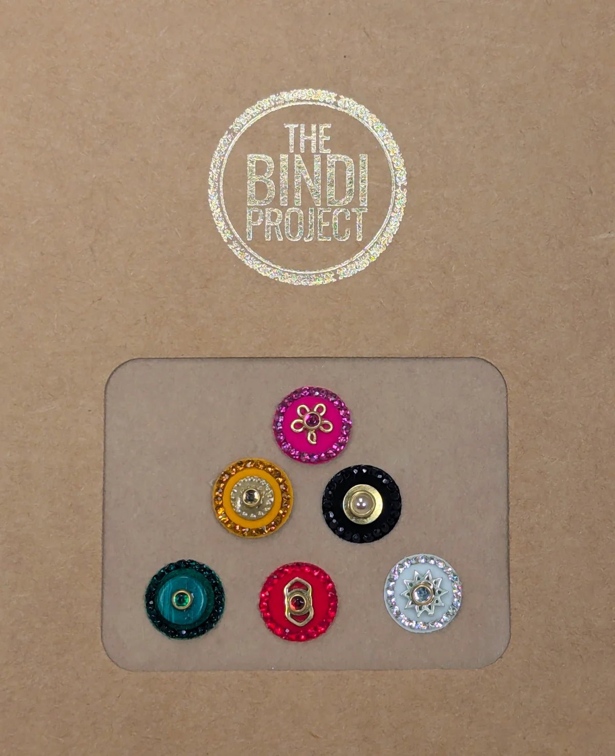 Devyani M - Jewel Halo Set - CiceroniBindiThe Bindi Project