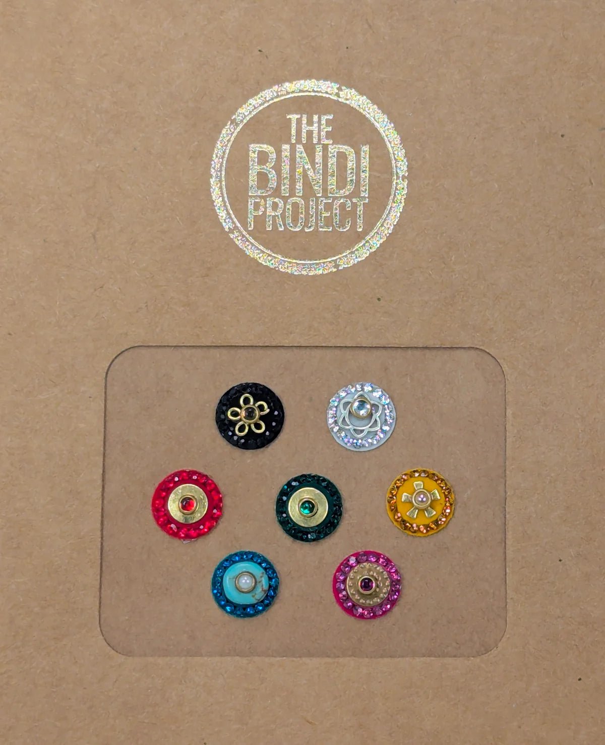 Devyani S - Jewel Halo Set - CiceroniBindiThe Bindi Project