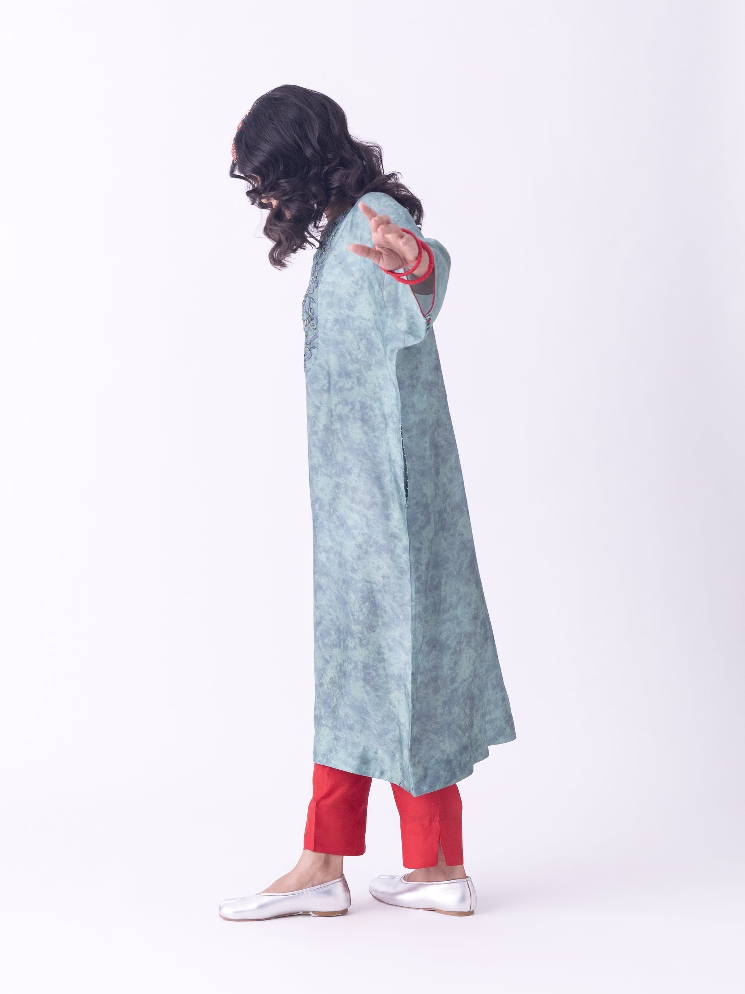 Dhara Kaftan - CiceroniKaftanShades of India