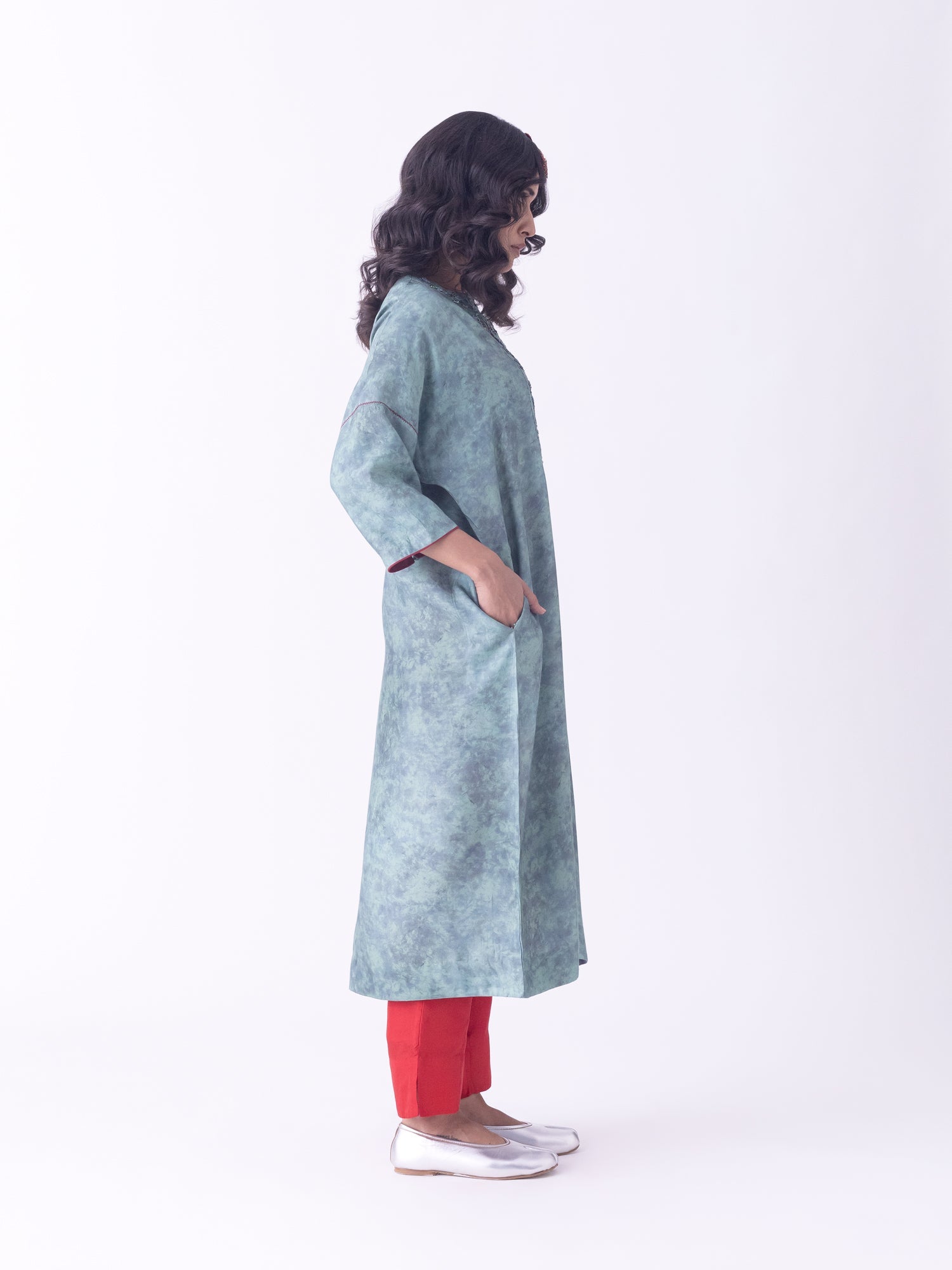 Dhara Kaftan - CiceroniKaftanShades of India