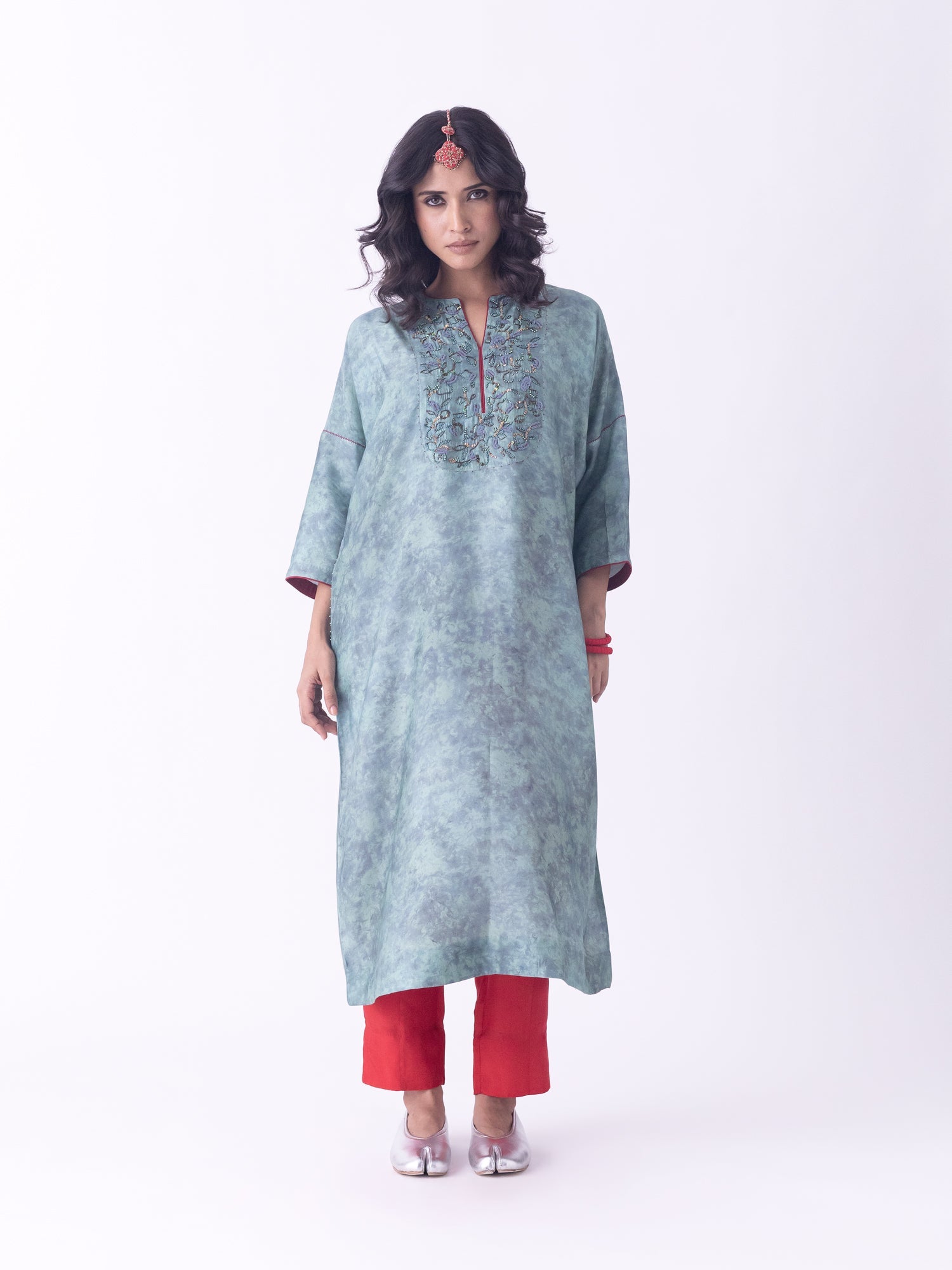 Dhara Kaftan - CiceroniKaftanShades of India