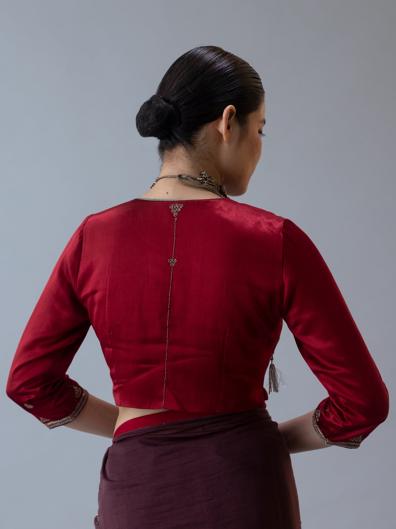 Dharmalad Blouse - CiceroniBlouseShades of India