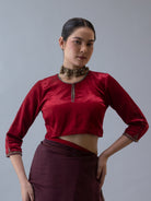 Dharmalad Blouse - CiceroniBlouseShades of India