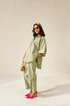 Dolla Co - ord Set In Frosty Green - CiceroniCo - ord SetSpace