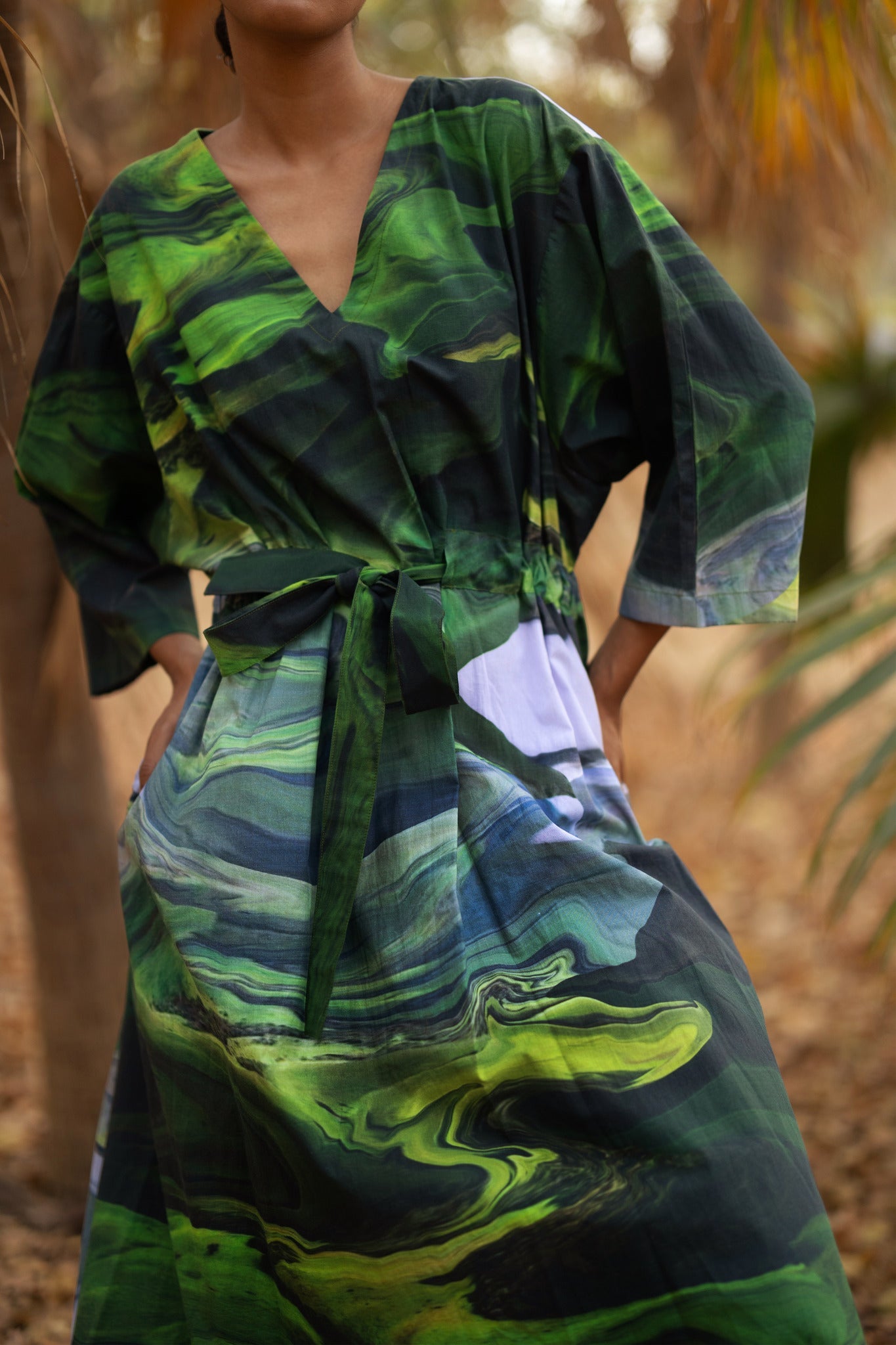 Buy Doris Green Dress Online Ciceroni