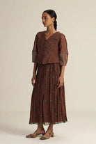 Dove Set - Brown - CiceroniSkirt SetGaach
