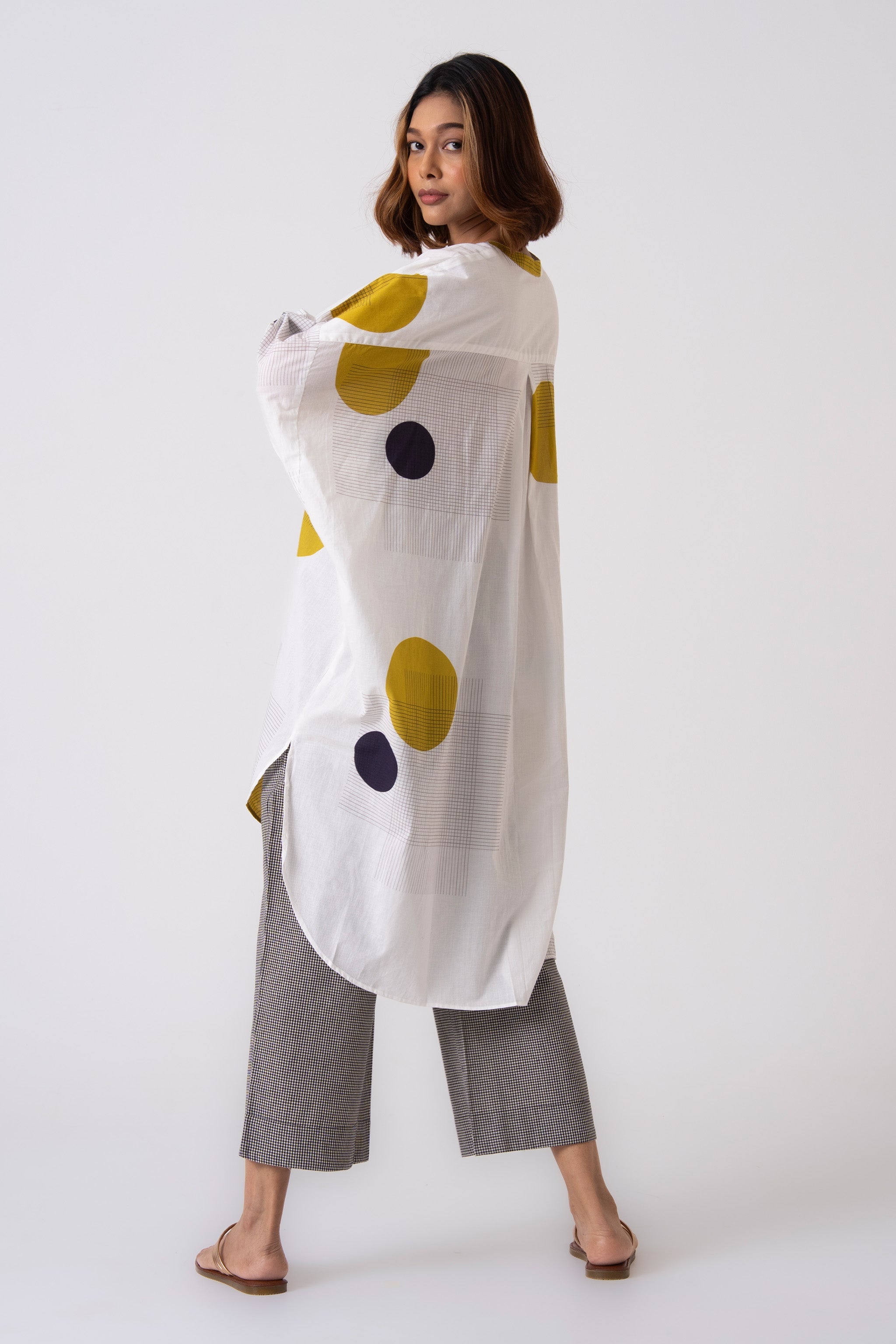 Dream Tunic - Lime green - CiceroniKurta, Everyday WearThe Kaatn Trail