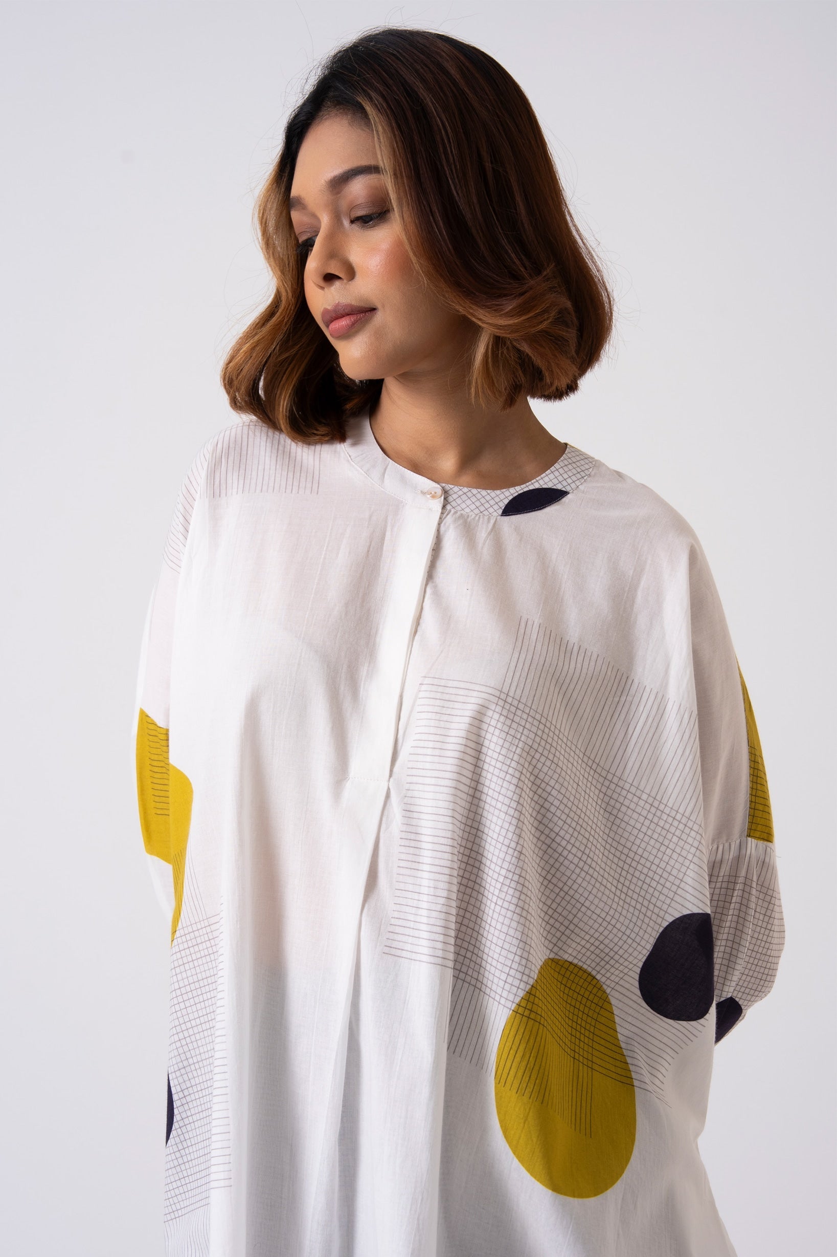 Dream Tunic - Lime green - CiceroniKurta, Everyday WearThe Kaatn Trail