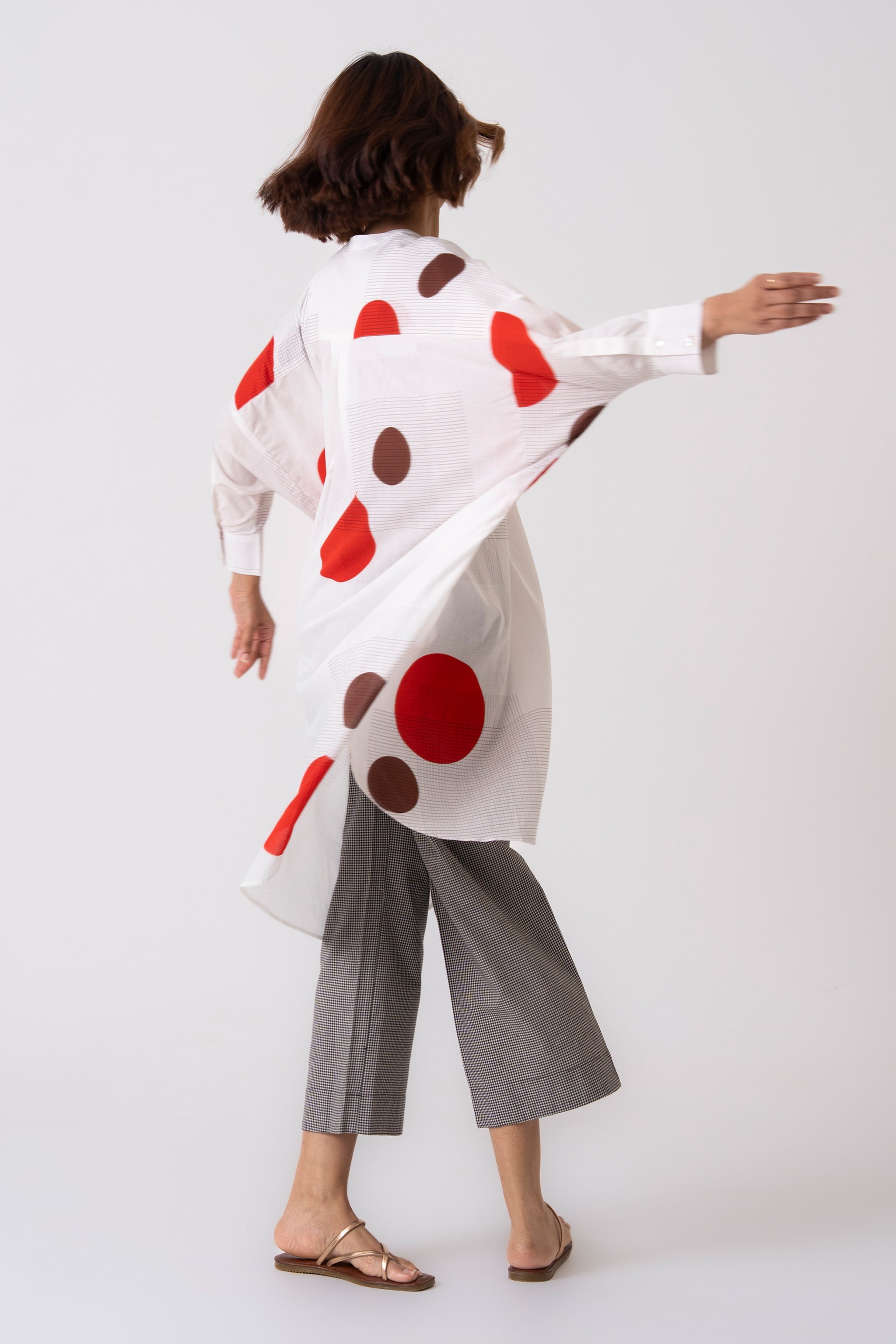 Dream Tunic - Red - CiceroniKurta, Everyday WearThe Kaatn Trail